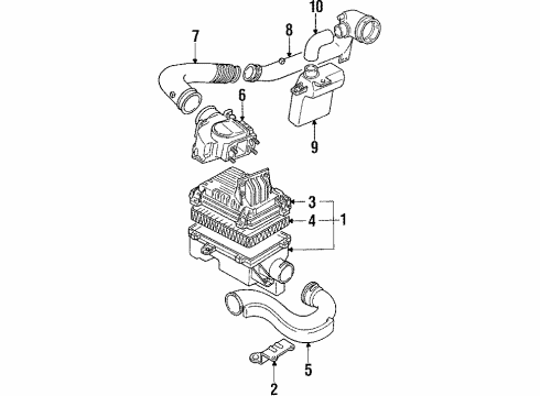 B61R-13-765 Mazda Hose
