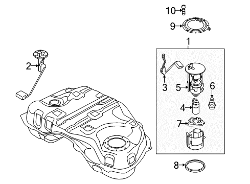 Mazda PX9R-13-250 Injector