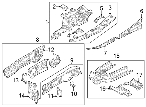 Mazda VA40-54-210B Panel(Left), Wheel Apron VA40-54-210B Mazda Panel(Left), Wheel Apron