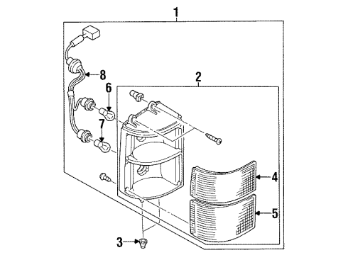 Mazda LA01-51-151 Lens