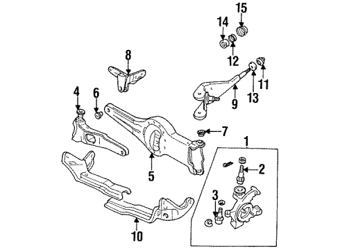 Mazda ZZM1-34-223 Radius Arm Mazda ZZM1-34-223 Radius Arm