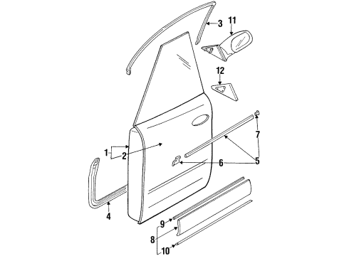 Mazda HG3058031C Outer Panel