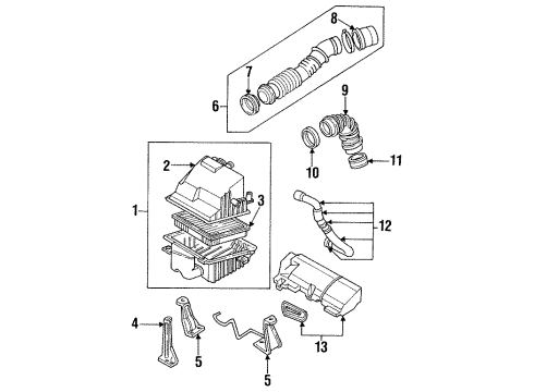 Mazda N3A1-13-249 Connector