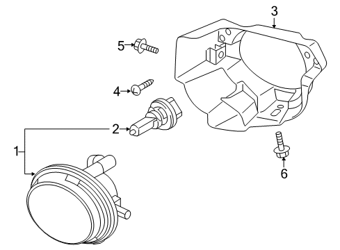 2015 Mazda 3 Bulbs Diagram