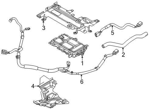 2024 Mazda CX-90 Cooling System - Hybrid Component