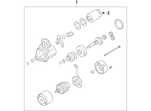 2011 Mazda 2 Solenoid Diagram for ZYF2-18-X10