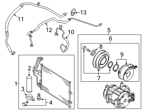 2013 Mazda 3 Air Conditioner Diagram