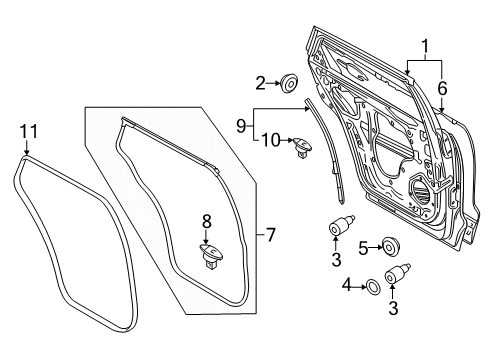 2024 Mazda CX-90 Door & Components