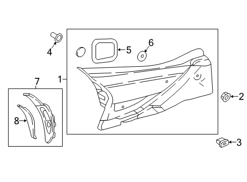 2019 Mazda CX-5 Tail Lamps Diagram