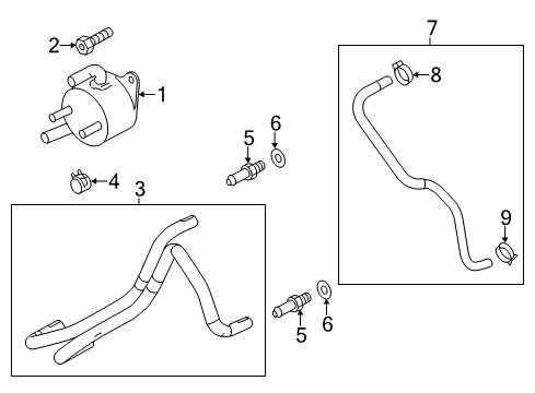 2012 Mazda 5 Trans Oil Cooler Diagram