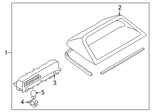 2001 Mazda Millenia Bulbs Diagram