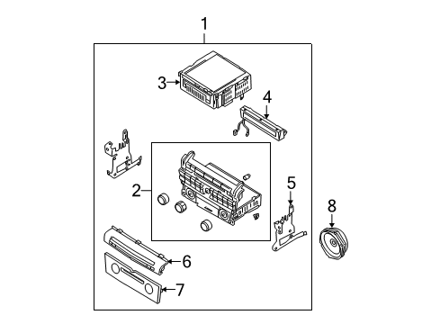 2004 Mazda 3 Sound System