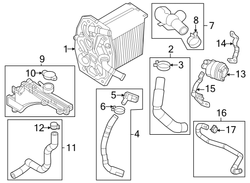 2025 Mazda 3 Intercooler