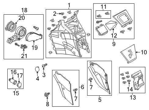2015 Mazda 5 Auxiliary Heater & A/C Diagram