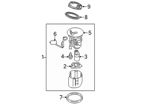 2021 Mazda CX-30 Fuel Supply Diagram