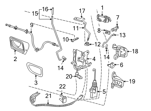 2004 Mazda B4000 Switches Diagram