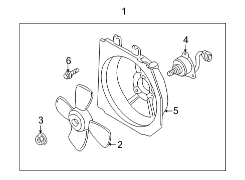 1999 Mazda Protege Cooling Fan Diagram