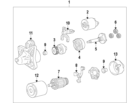 2012 Mazda 3 Starter Diagram 2