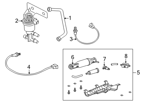 2008 Mazda Tribute EGR System Diagram