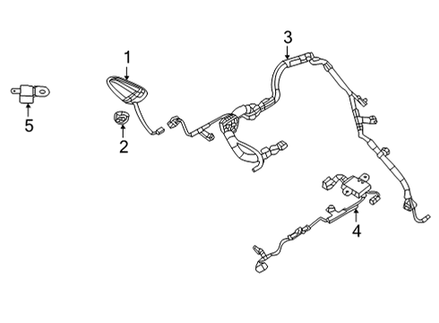 2022 Mazda MX-30 EV Antenna & Radio
