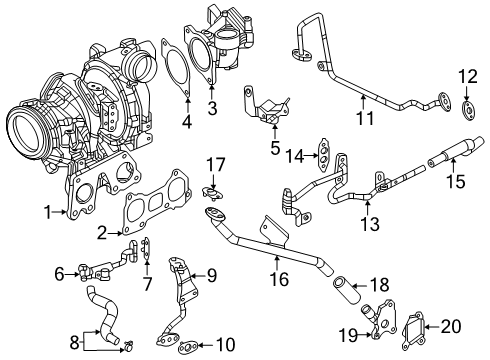 2024 Mazda CX-90 Turbocharger