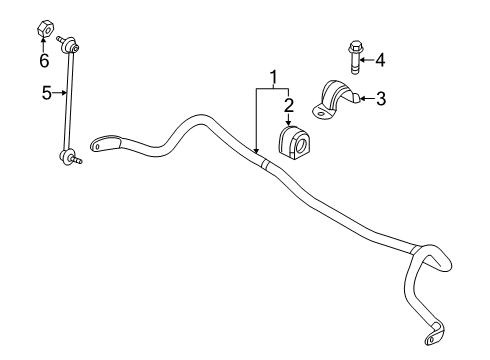 2025 Mazda 3 Stabilizer Bar & Components
