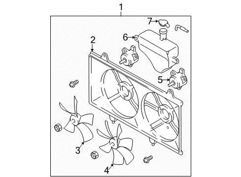 2006 Mazda 6 Cooling Fan Diagram