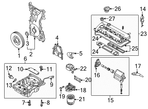 2010 Mazda CX-7 Filters Diagram