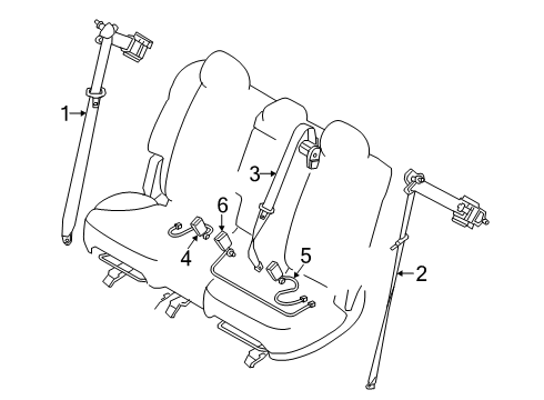 2024 Mazda CX-90 Seat Belt