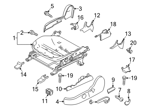 2012 Mazda 3 Tracks & Components