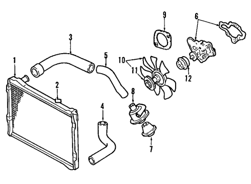 1992 Mazda MPV Fuel Injection Diagram