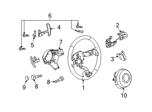 2009 Mazda RX-8 Cruise Control System Diagram