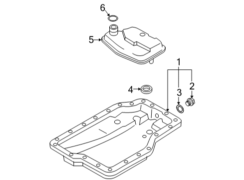 2007 Mazda 3 Automatic Transmission Diagram