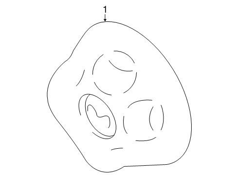 2004 Mazda B4000 Wheel Covers & Trim Diagram
