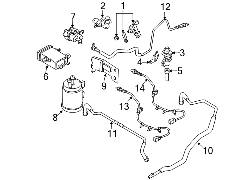 2003 Mazda 6 EGR System Diagram