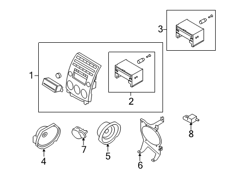 2009 Mazda 5 Sound System