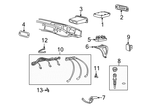 2004 Mazda B4000 Ignition System Diagram