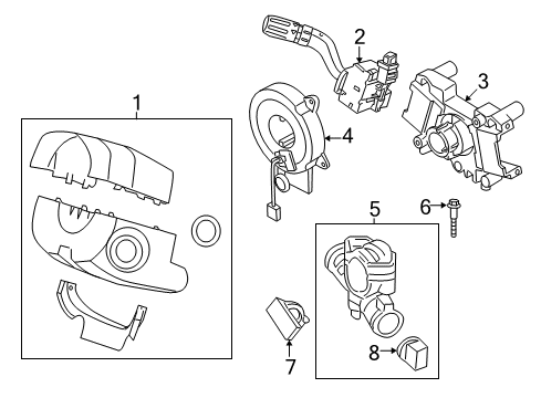 2008 Mazda Tribute Switches Diagram