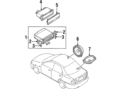 1997 Mazda Protege Sound System