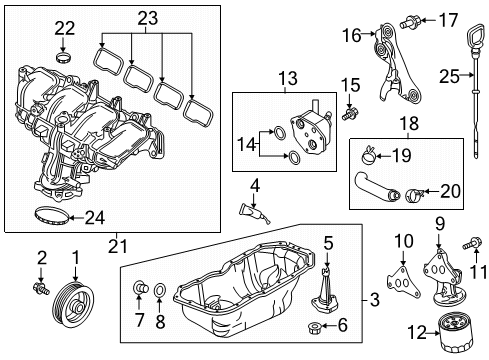 2022 Mazda CX-9 Filters Diagram
