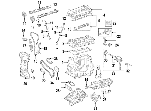 2006 Mazda 3 Camshaft & Timing Diagram