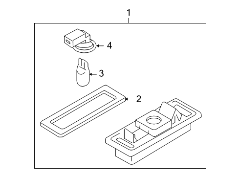 2007 Mazda MX-5 Miata Bulbs Diagram