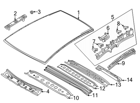 2024 Mazda CX-30 Roof & Components