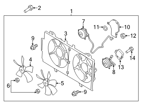 2011 Mazda 6 Cooling Fan Diagram