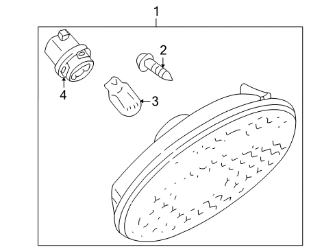2002 Mazda Protege5 Side Repeater Lamps Diagram