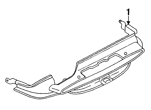 1993 Mazda MX-3 Interior Trim Diagram 3