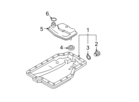 2007 Mazda 5 Automatic Transmission Diagram