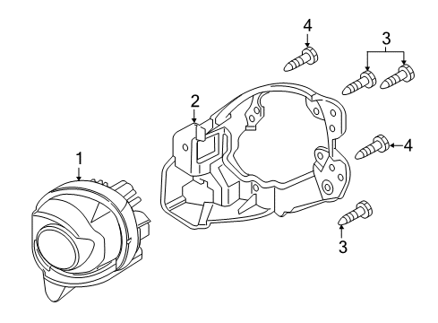 2017 Mazda 3 Fog Lamps