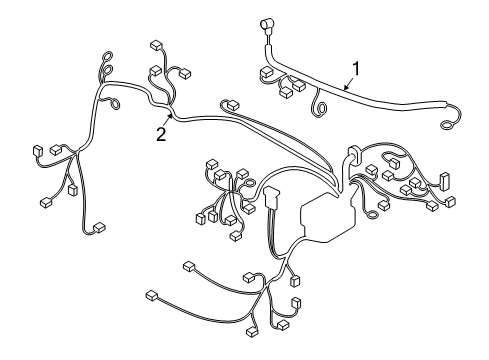 2013 Mazda 2 Wiring Harness