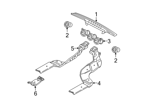 2003 Mazda 6 Ducts Diagram